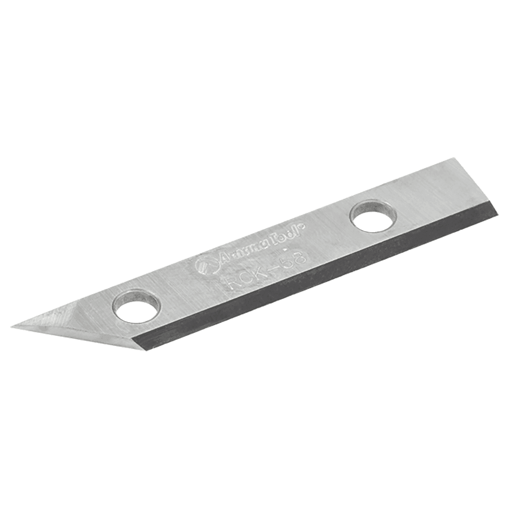RCK-58 49mm x 9mm x 1.5mm Solid Carbide V Groove Insert Knife for RC-1031 Main - Image