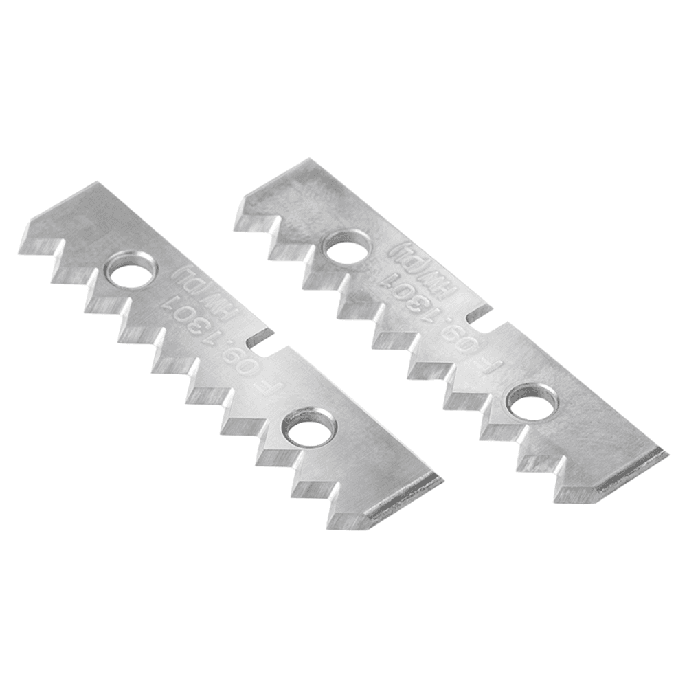 50 x 12 x 1.5mm Insert Carbide Knives for 'V' Type Glue Joint Cutterheads (2 Pieces) Alt 2 - Image