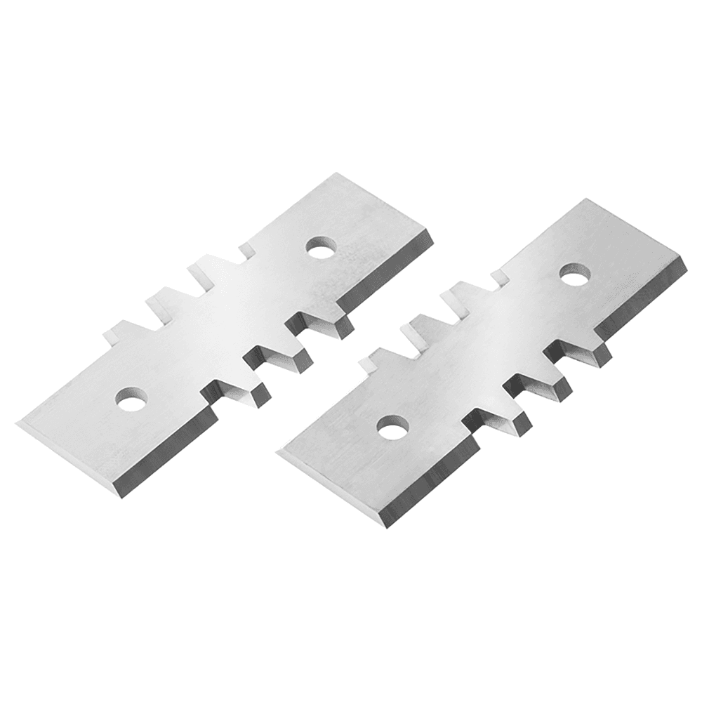 RCK-87 60mm x 24mm x 2mm Insert Glue Joint Cutter Knives for Tool 61268, Pair of 2 Alt 1 - Image
