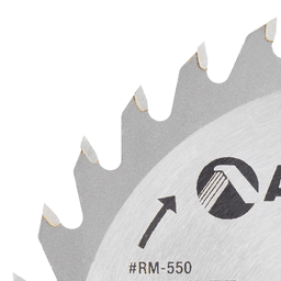 5-1/2" x 30 Teeth Rip/Cross-Cut General Purpose Saw Blade, 5/8" Bore Diameter - Alt Image 1