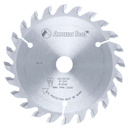 150mm x 24 Teeth Conical Type Scoring Saw Blade - Main Image