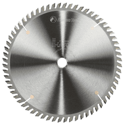 8" x 64 Teeth Thin Kerf Trim Saw Blade, Alternate Top Bevel - Main Image