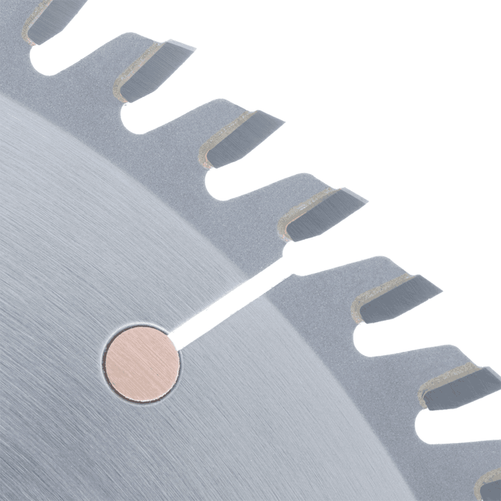 8" x 64 Teeth Thin Kerf Trim Saw Blade, Triple Chip Grind - Alt Image 1