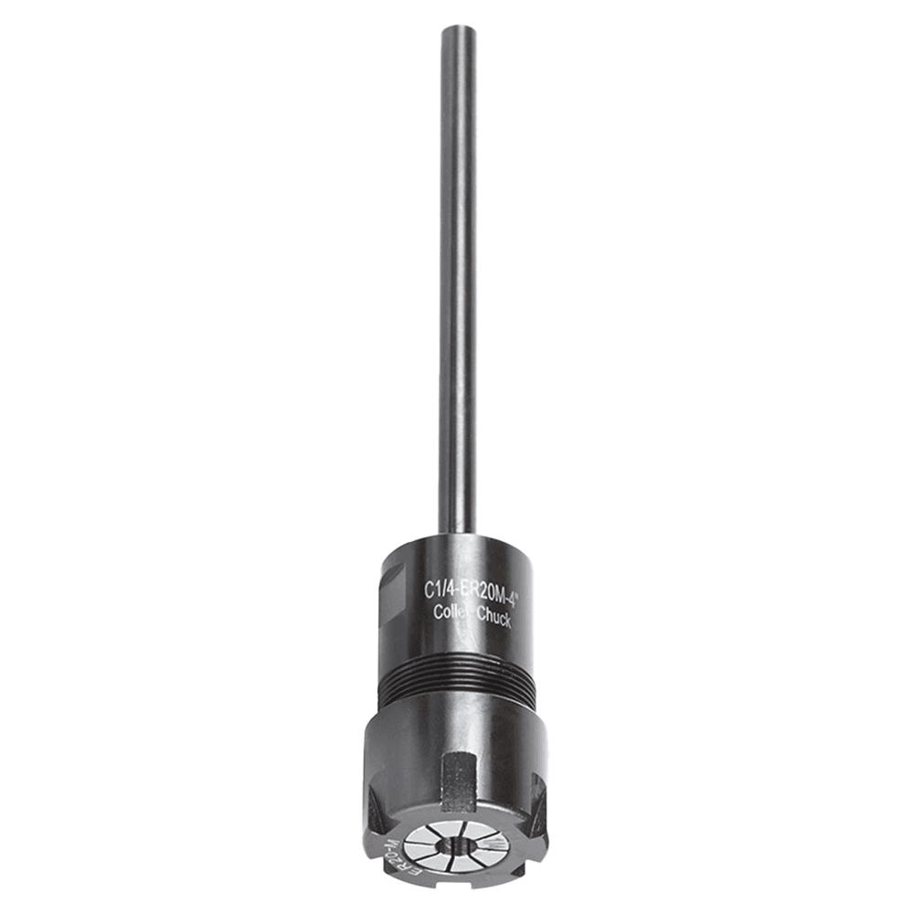 5-7/8" Length x 1-7/64" Dia x 1/4" Inner Dia CNC High Precision Tool Holder Extension, 1/4" Shank Main - Image