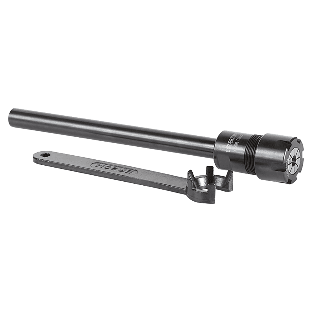 7-7/8" Length x 1-7/64" Dia x 1/4" Inner Dia CNC High Precision Tool Holder Extension, 1/2" Shank Alt 2 - Image