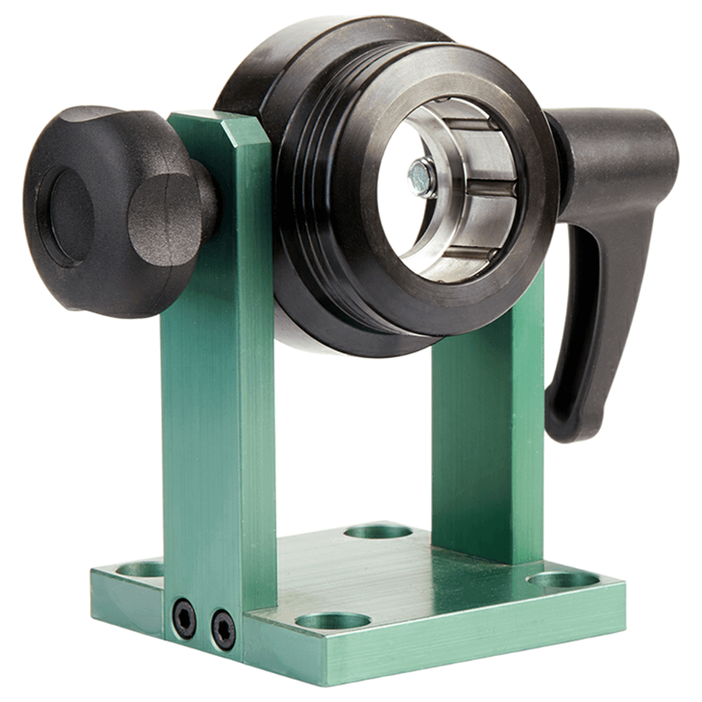 Universal Adjustable Auto-Locking Stand for HSK40 Chuck Alt 1 - Image