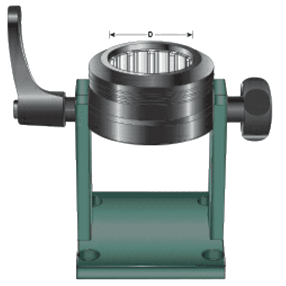 Universal Adjustable Auto-Locking Stand for ISO30 Chuck Alt 3 - Image