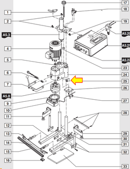 Blum Limit Switch/Connector for M51N Minipress - End Switch and Limit switch and connector for MINIPRESS P and M51N MINIPRESS