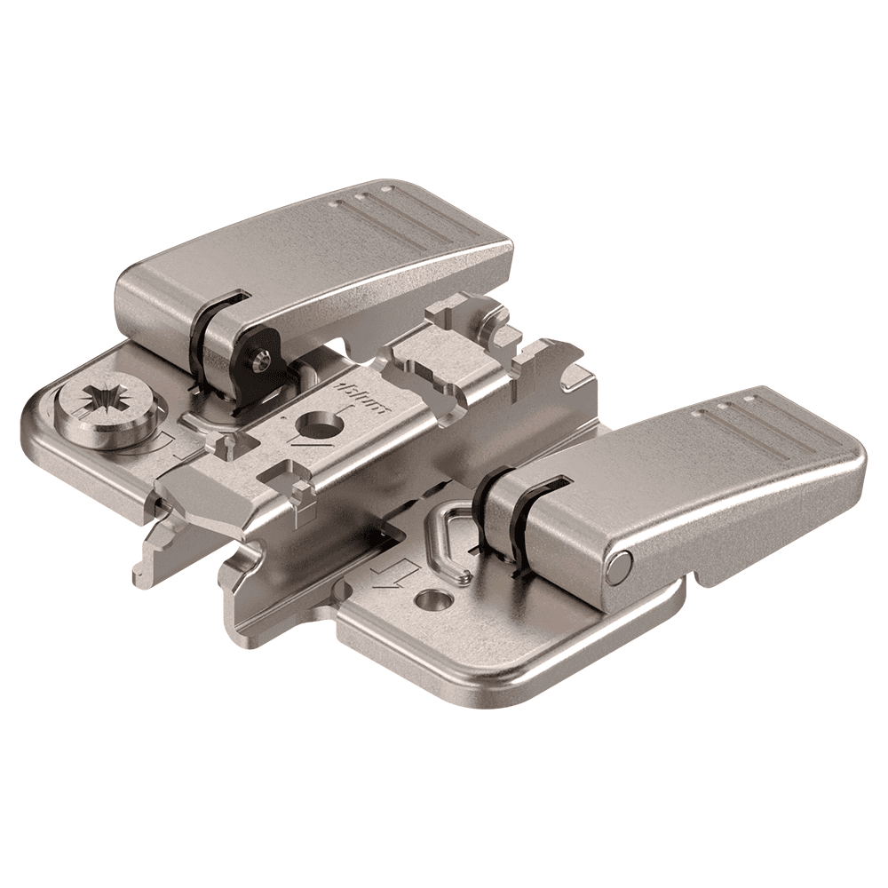 Clip Cam Adjustable Wing Mounting Plate, Nickel-Plated, Inserta, 3mm - Main Image