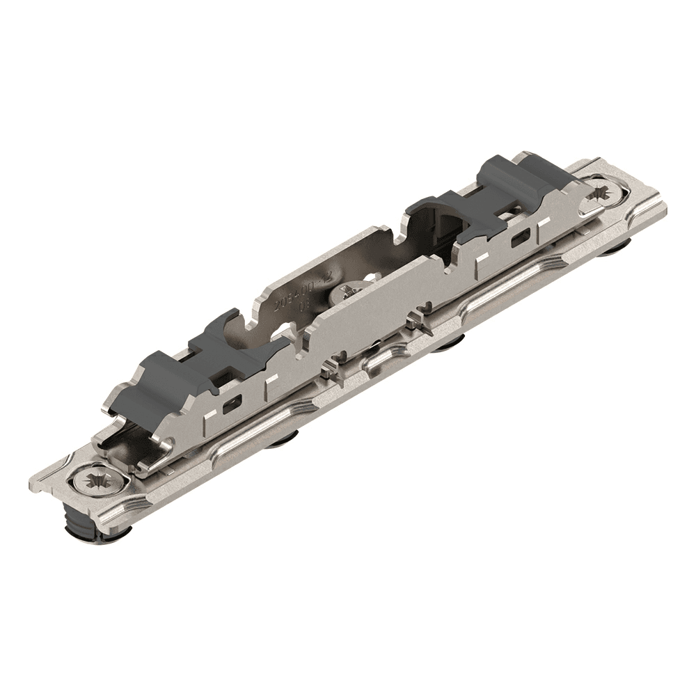 Aventos HK/HL/HS Front Fixing Bracket for Thin Front, Nickel-Plated - Main Image