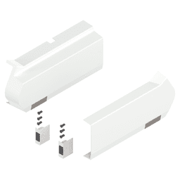 Aventos HF Large Cover Cap Set for Servo-Drive, Silk White - Main Image