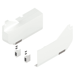 Aventos HL Large Cover Cap Set for Servo-Drive, Silk White - Main Image