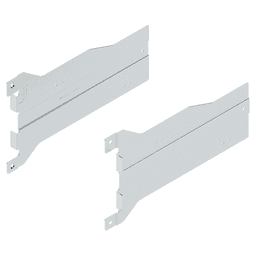 Aventos HF Top Bi-Fold Lift System Mounting Bracket for Face Frame Cabinet, Screw-On, Zinc-Coated Main - Image