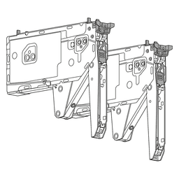 Aventos HK-Top Tip-On Lift Mechanism, Power Factor 150 - 450 - Alt Image 2