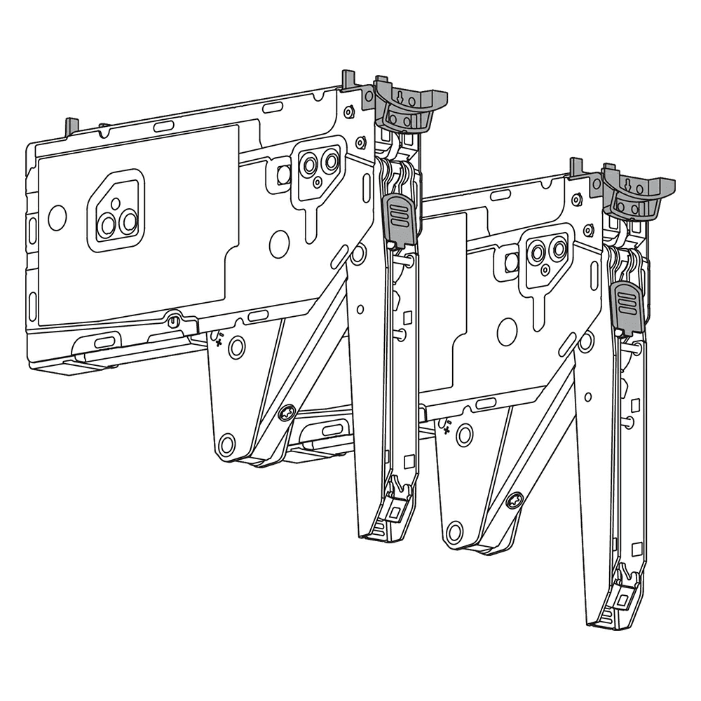Aventos HK-Top Lift Mechanism, Power Factor 36 - 139 - Alt Image 1