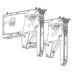 Aventos HK-Top Lift Mechanism, Power Factor 150 - 450 - Alt Image 2