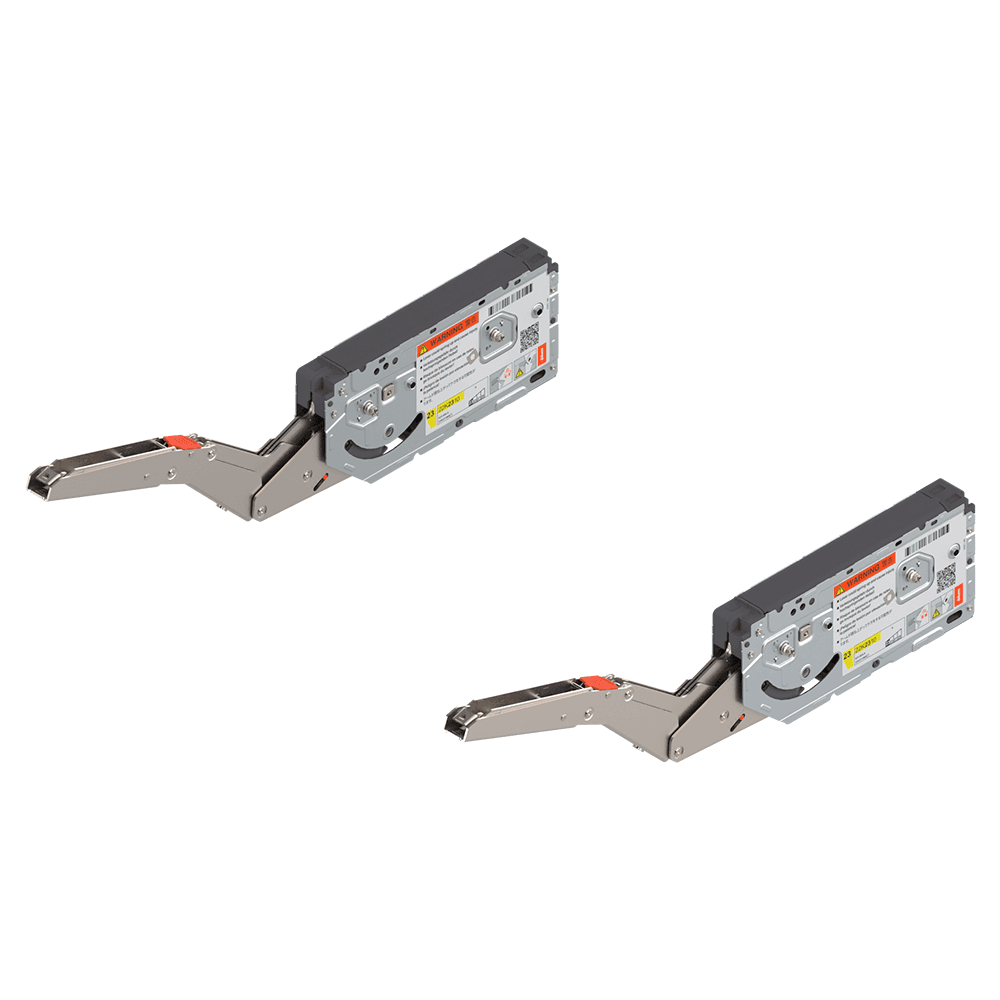 Aventos HK Top Stay Lift Mechanism, Power Factor 420-1610 for SERVO-DRIVE, Zinc-Plated Main - Image