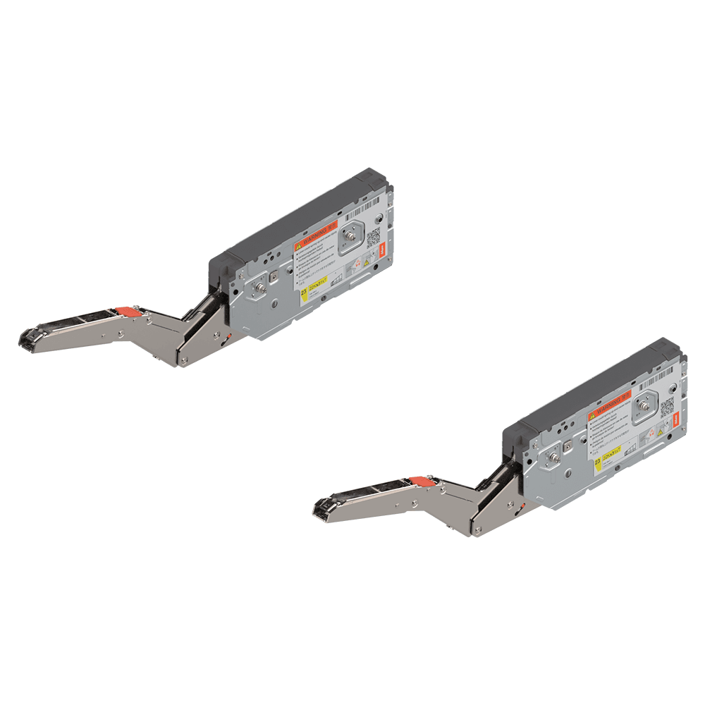 Aventos HK Top Stay Lift Mechanism, Power Factor 420-1610 for TIP-ON, Zinc-Plated Main - Image