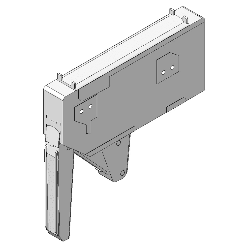 Aventos HK Top Stay Lift Mechanism, Power Factor 930-2800 for TIP-ON, Zinc-Plated Alt 1 - Image