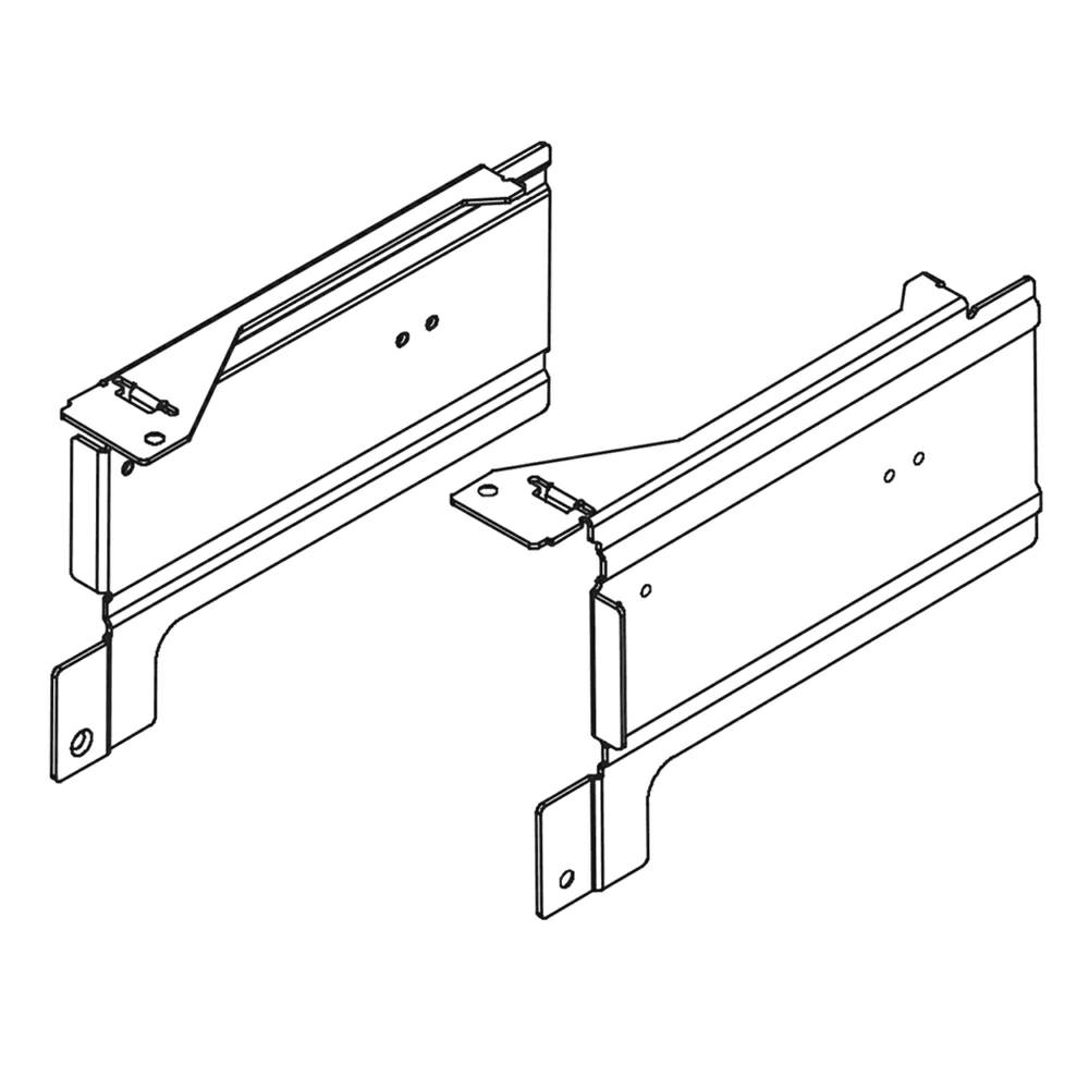 Aventos HK-Top Mounting Bracket Set - Alt Image 1