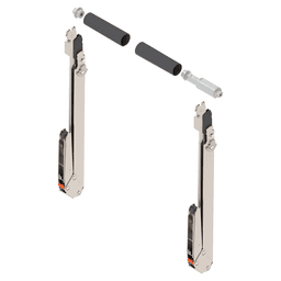 Aventos HL Top Lift Up Lever Set, Nickel-Plated Main - Image
