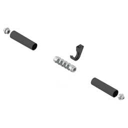 Aventos HL Top Lift Up Connector Set for Cross Stabilizer Rod, Deep Gray Main - Image