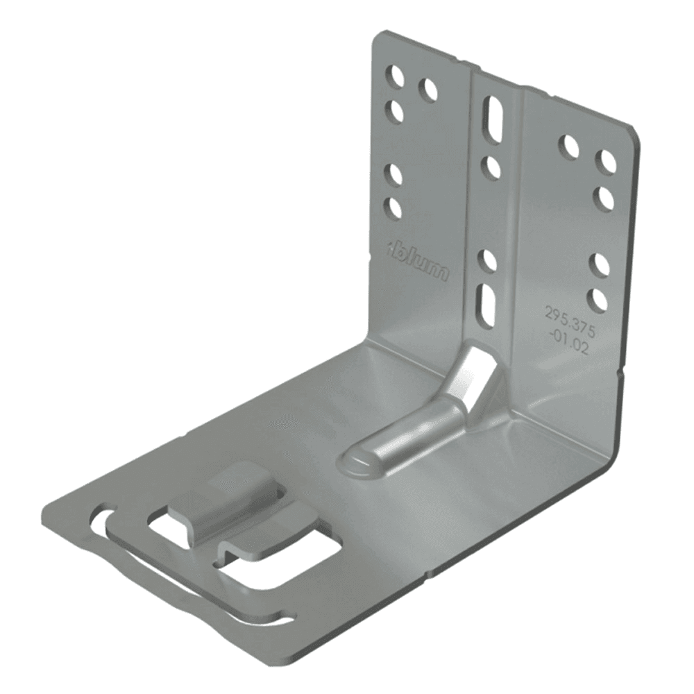 Blum Mounting Bracket for 563 H/F and 763H Series Runners - Lateral Self-Alignment