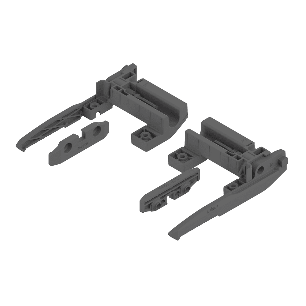 Blum Tandem/Movento Pull Out Shelf Lock - Close-up of Locking Mechanism