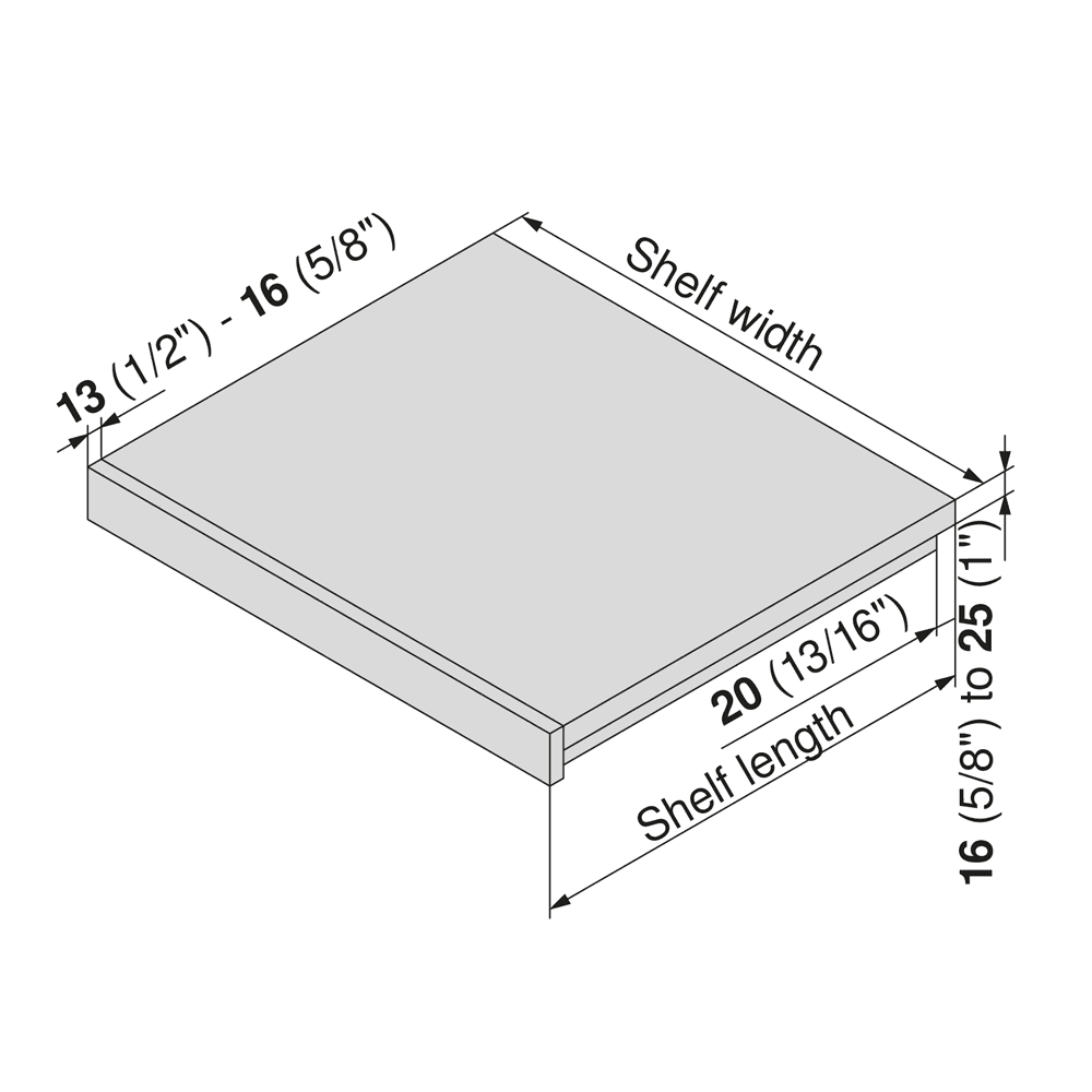 Blum Tandem/Movento Pull Out Shelf Lock - Locking Mechanism