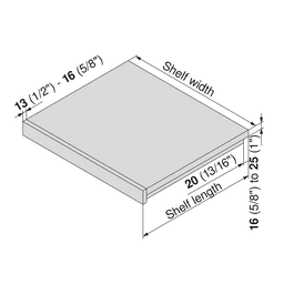 Blum Tandem/Movento Pull Out Shelf Lock - Locking Mechanism