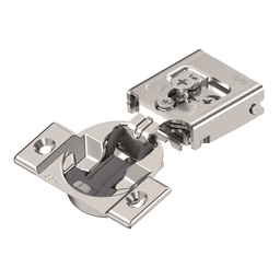Compact 30C2 105˚ Opening Wrap-Around Face Frame Hinge, 45mm Boring Pattern, Soft-Closing, 5/8" Overlay, Dowelled - Alt Image 3