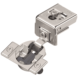 COMPACT CLIP 31C3 110° Opening Wrap-Around Face Frame Hinge,45mm Borin Pattern, Soft-Closing, 1-1/4" Opening, Press-In - Main Image