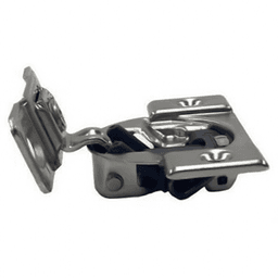 Compact 38B 107&#730; Opening Wrap-Around Face Frame Hinge, 45mm Boring Pattern with BLUMOTION Soft-Closing, 1-3/8" Overlay, Screw-On - Main Image
