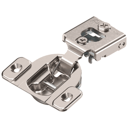Compact 38N 105&#730; Opening Wrap-Around Face Frame Hinge, 45mm Boring Pattern, Self-Closing, 5/8" Overlay, Screw-On - Main Image