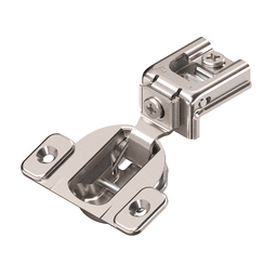 Compact 39C 110˚ Opening Wrap-Around Face Frame Hinge, 45mm Boring Pattern, Self-Closing, 1" Overlay, Screw-On - Main Image