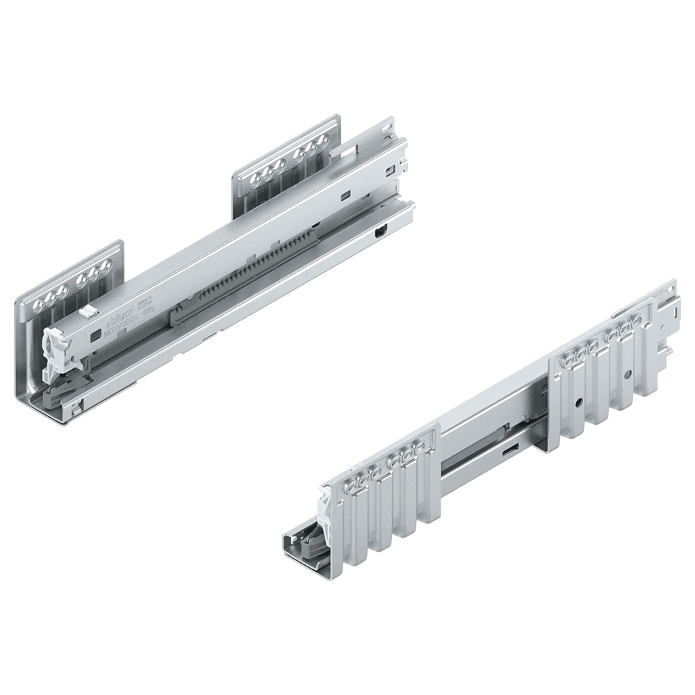 Merivobox Cabinet Profile with 40kg Capacity, Full Extension, Zinc-Plated, 550mm Alt 1 - Image