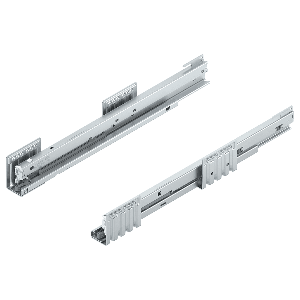 Merivobox Cabinet Profile with 70kg Capacity, Full Extension, Zinc-Plated, 500mm Alt 1 - Image