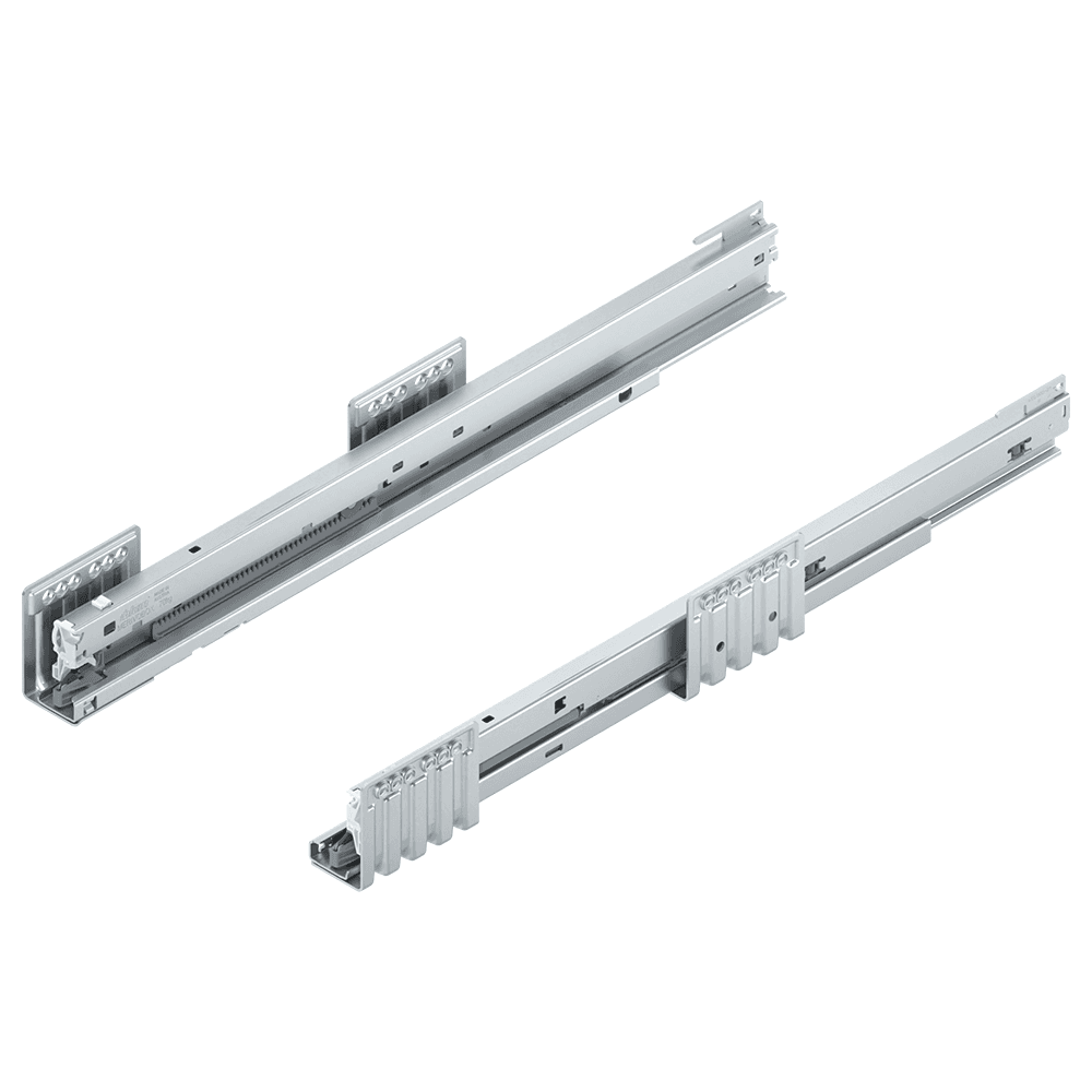 Merivobox Cabinet Profile with 70kg Capacity, Full Extension, Zinc-Plated, 500mm Main - Image