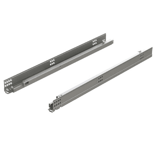 Blum 9" Tandem Edge B554H Undermount Drawer Slide with 100lb Capacity and BLUMOTION Soft-Closing