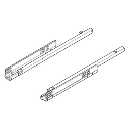 15" Tandem Edge B554H Undermount Drawer Slide for 5/8" Material, 100lb Capacity 7/8 Extension with BLUMOTION Soft-Closing - Alt Image 2