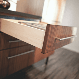 Blum Tandem Plus 563 Drawer Slide with BLUMOTION: Bottom View