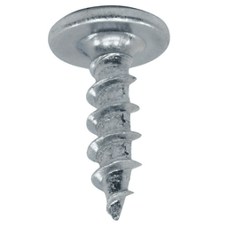#6 x 1/2" Truss Head Hinge/Drawer Slide Screw, Phillips Drive Standard Thread and Sharp Point, Zinc, Box of Hundred by Blum - Main Image