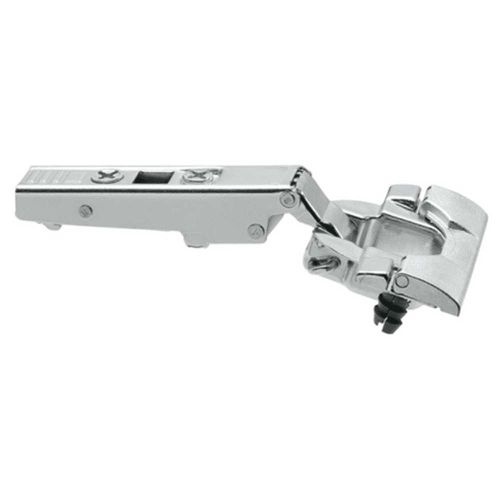 Clip Top 110° Opening Hinge, 45mm Bore Pattern, Free-Swinging, Full Overlay, Nickel-Plated, Inserta - Main Image