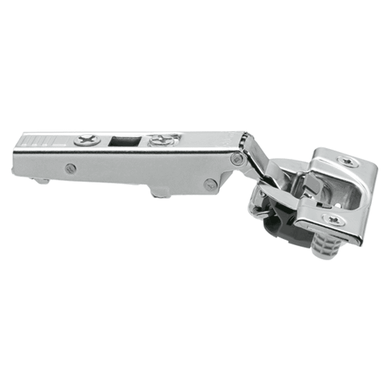 Clip Top 110° Opening Hinge with BLUMOTION Soft-Closing, 45mm Bore Pattern, Full Overlay, Nickel-Plated, Dowelled - Main Image