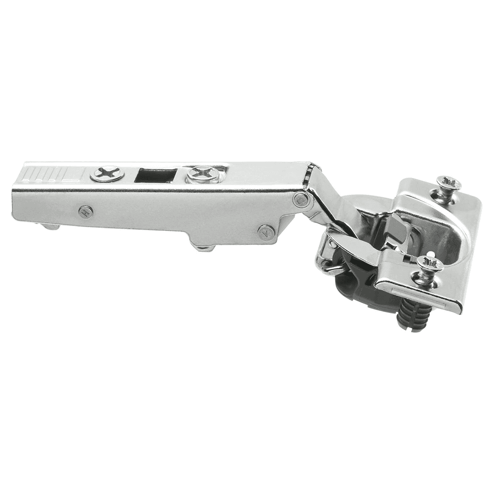 Clip Top 110° Opening Hinge with BLUMOTION Soft-Closing, 45mm Bore Pattern, Full Overlay, Nickel-Plated, Expando - Main Image