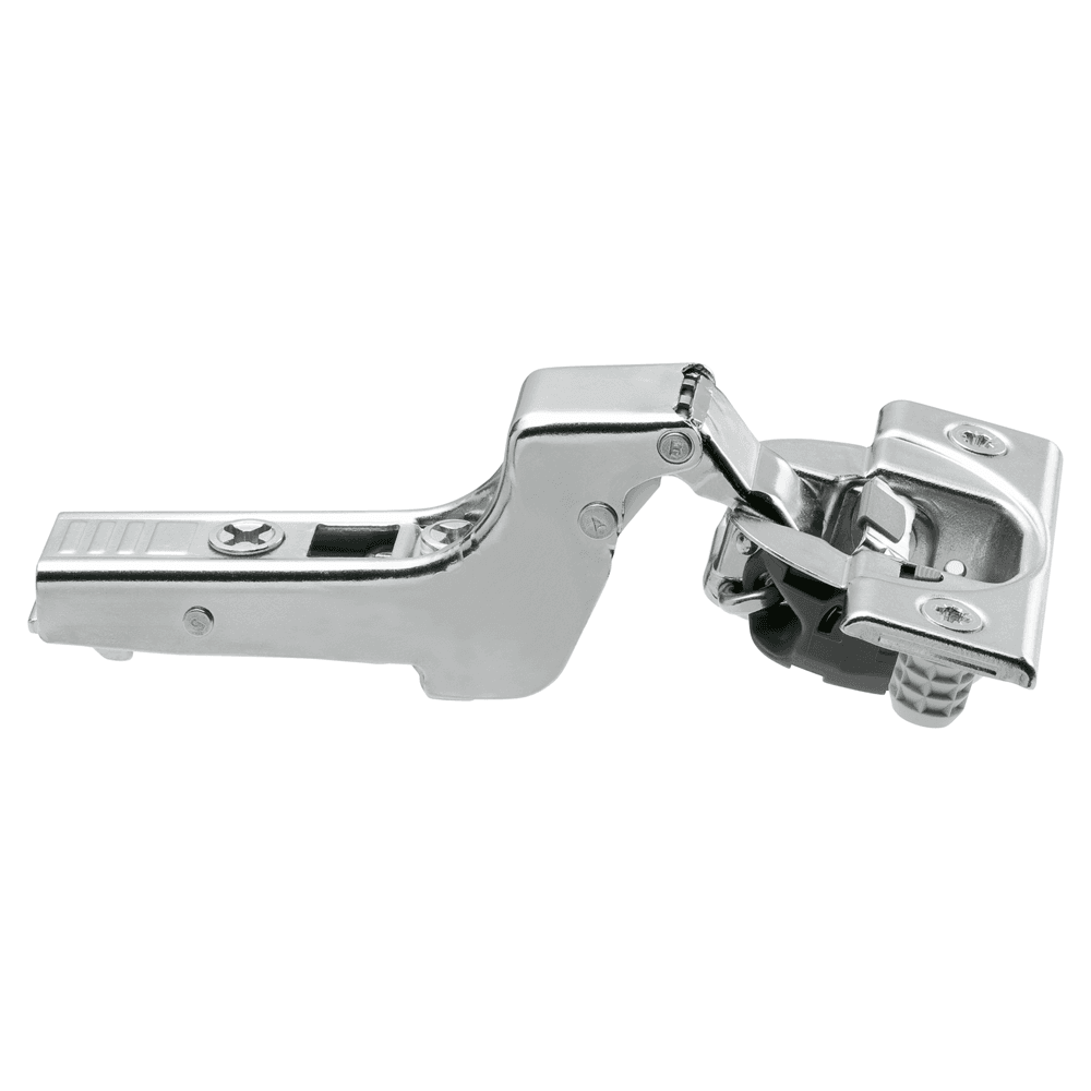 Clip Top 110° Opening Hinge with BLUMOTION Soft-Closing, 45mm Bore Pattern, Inset, Nickel-Plated, Dowelled - Main Image