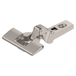 Clip 100° Opening Hinge, 45mm Bore Pattern, Self-Closing, Inset, Nickel-Plated, Inserta - Main Image
