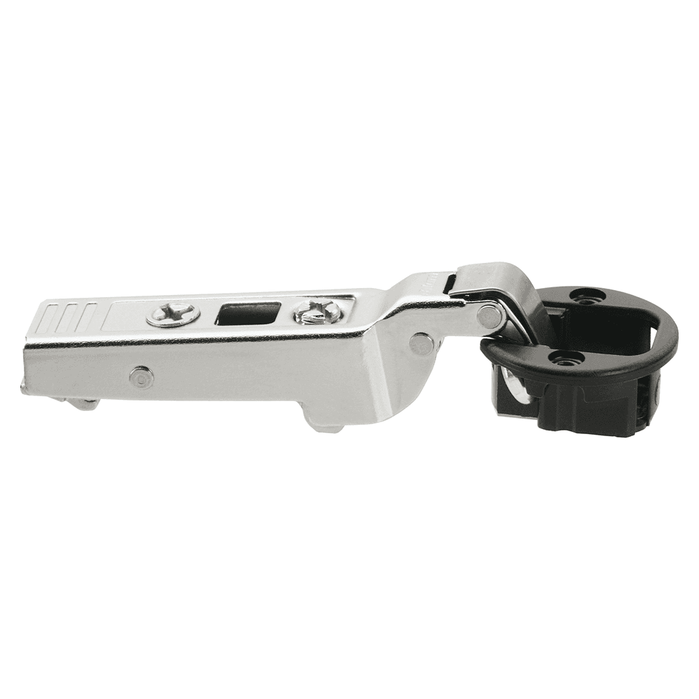 Clip Top Glass Door 94&#730; Opening Hinge, Self-Closing, Nickel-Plated, Full Overlay - Alt Image 1