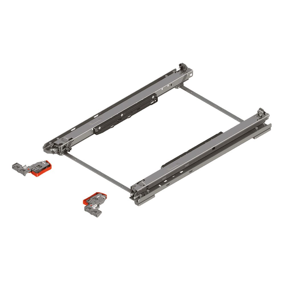 Blum Movento Waste/Recycle Drawer Set Tip-on Blumotion for 12" Minimum Width - Image 1