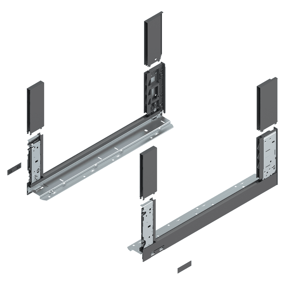 19-11/16" Legrabox Drawer System C Height 6-31/32", Orion Gray Matte Main - Image